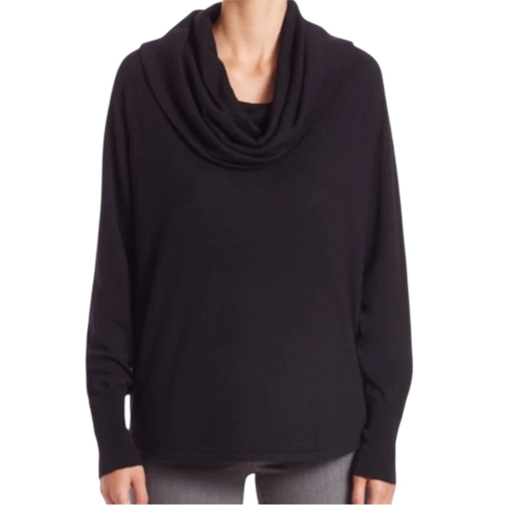 Cowl Neck Sweater Caviar Black